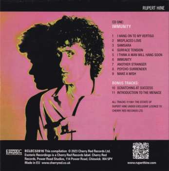 3CD/Dobozkészlet Rupert Hine: Surface Tension (The Studio Works 1981-1983)