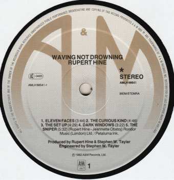 LP Rupert Hine: Waving Not Drowning
