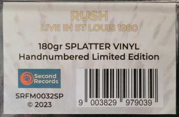 2LP Rush: Live In St. Louis 1980 CLR | LTD