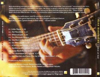 CD Russ Barenberg: When At Last