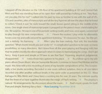 CD Russ Lossing: Motian Music