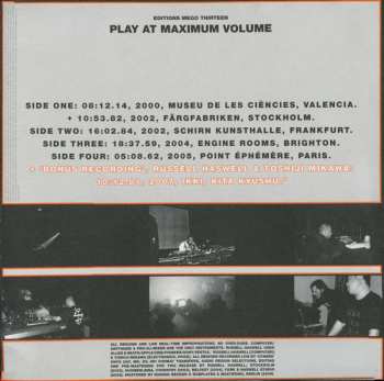 2LP Russell Haswell: Second Live Salvage