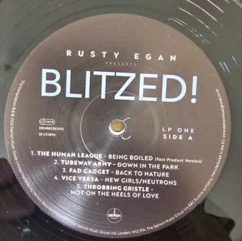 4LP/Dobozkészlet Rusty Egan: Blitzed!