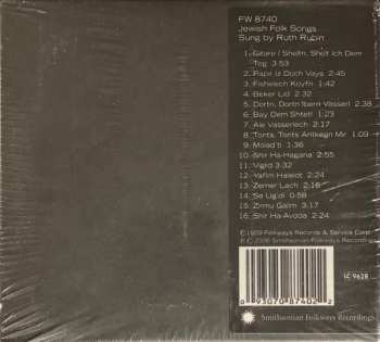 CD Ruth Rubin: Jewish Folk Songs