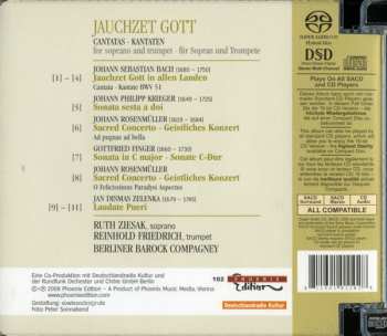 SACD Ruth Ziesak: Jauchzet Gott In Allen Landen (Cantatas For Soprano & Trumpet)