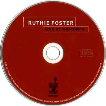 CD/DVD Ruthie Foster: Live At Antone's