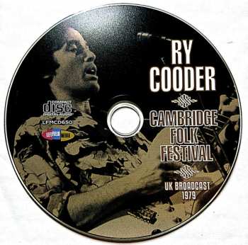 CD Ry Cooder: Cambridge Folk Festival  UK Broadcast 1979
