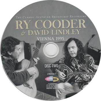 2CD Joachim Cooder: Vienna 1995