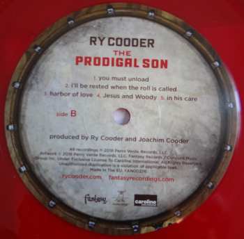LP Ry Cooder: The Prodigal Son LTD
