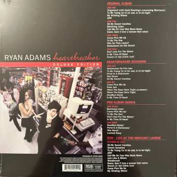4LP/DVD/Dobozkészlet Ryan Adams: Heartbreaker  DLX