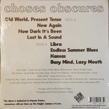 LP Ryan Traster: Choses Obscures