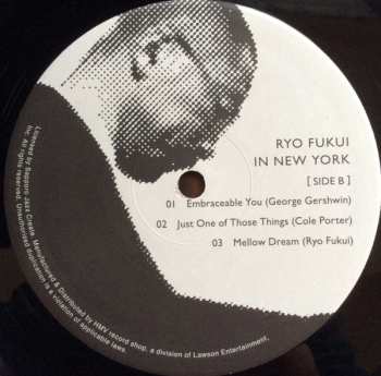 LP Ryo Fukui: Ryo Fukui In New York 