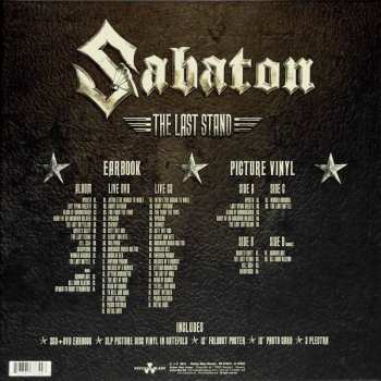 2LP/2CD/DVD/Dobozkészlet Sabaton: The Last Stand DLX | LTD | PIC