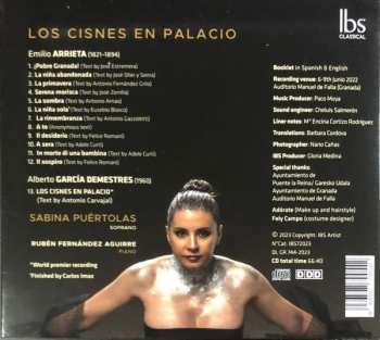 CD Sabina Puértolas: Los Cisnes En Palacio DIGI
