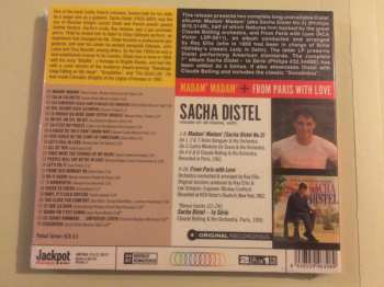 CD Sacha Distel: Madam' Madam' [aka Sacha Distel No. 3] + From Paris With Love LTD