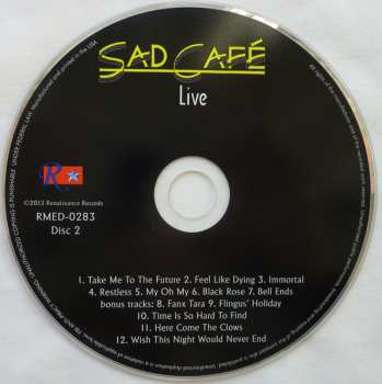 2CD Sad Café: Live
