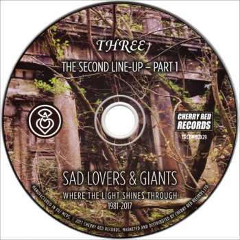 5CD/Dobozkészlet Sad Lovers And Giants: Where The Light Shines Through 1981-2017