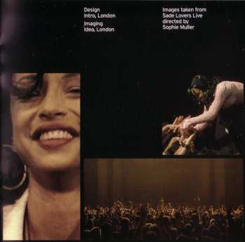 CD Sade: Lovers Live