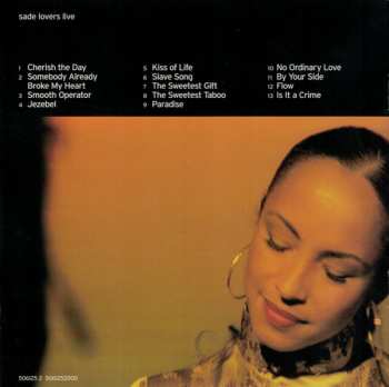 CD Sade: Lovers Live