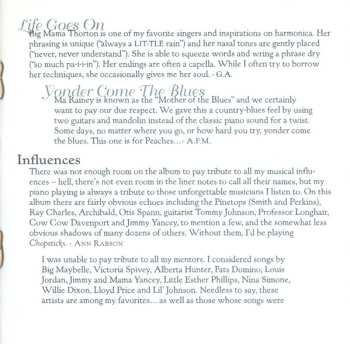 CD Saffire -The Uppity Blues Women: Old, New, Borrowed & Blue