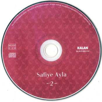 2CD Safiye Ayla: Safiye Ayla