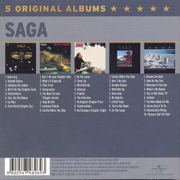 5CD/Dobozkészlet Saga: 5 Original Albums (Vol. 2)
