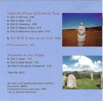 CD Sainkho: Tuva - Irish Live Music Project