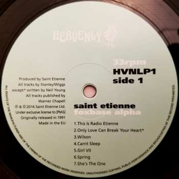 LP Saint Etienne: Foxbase Alpha