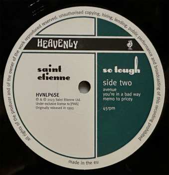 3LP/SP/Dobozkészlet Saint Etienne: So Tough LTD