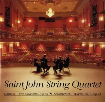 Glazunov - Five Novelettes Op 15 / Shostakovich - Quartet No. 3, Op 73