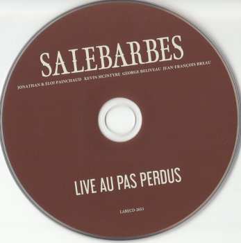 CD Salebarbes: Live Au Pas Perdus