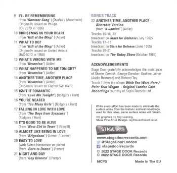 CD Sally Ann Howes: Another Time, Another Place LTD