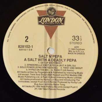 LP Salt 'N' Pepa: A Salt With A Deadly Pepa
