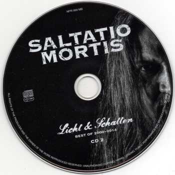 2CD Saltatio Mortis: Licht & Schatten - Best Of 2000-2014 LTD | DLX