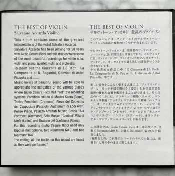 CD Salvatore Accardo: The Best Of Violin