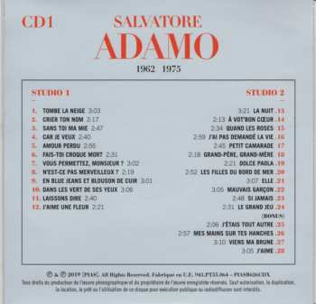 10CD/Dobozkészlet Adamo: 1962-1975