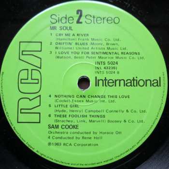 LP Sam Cooke: Mr. Soul CLR