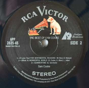 2LP Sam Cooke: The Best Of Sam Cooke