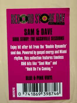 2LP Sam & Dave: Soul Study: The Nashville Sessions CLR | LTD