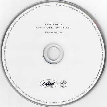 CD Sam Smith: The Thrill Of It All