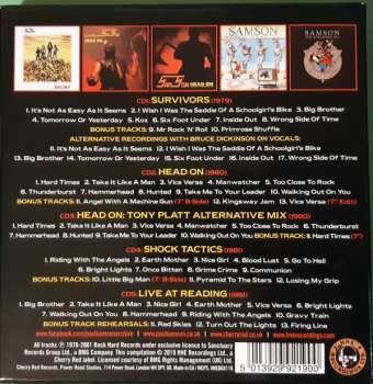 5CD/Dobozkészlet Samson: Bright Lights The Albums 1979-1981