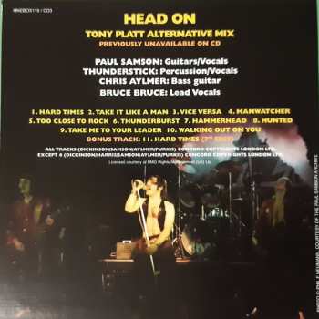 5CD/Dobozkészlet Samson: Bright Lights The Albums 1979-1981