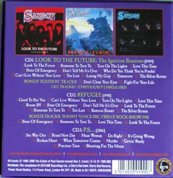 3CD/Dobozkészlet Samson: Look To The Future / Refugee / P.S....