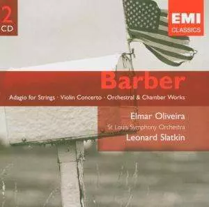 Leonard Slatkin: Adagio For Strings / Violin Concerto / Orchestral & Chamber Works