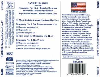 6CD/Dobozkészlet Samuel Barber: Complete Orchestral Works