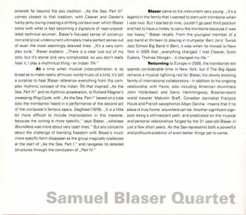 CD Samuel Blaser Quartet: As The Sea