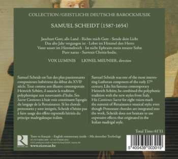 CD Samuel Scheidt: Sacræ Cantiones