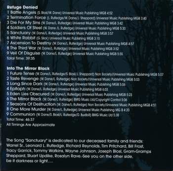 2CD Sanctuary: Refuge Denied / Into The Mirror Black