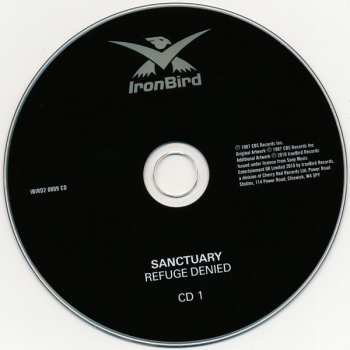 2CD Sanctuary: Refuge Denied / Into The Mirror Black