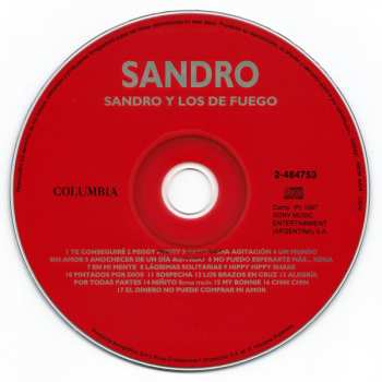 CD Sandro: Sandro Y Los De Fuego